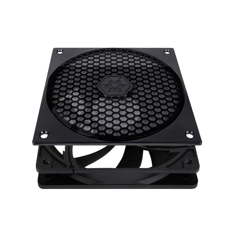 Silverstone Technology 120mm Fan Filter with Honeycomb Grille SST-FF121B-USA-2Pack - Image 4